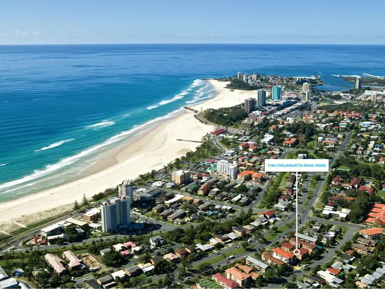Second view of Homely apartment listing, 7/46 Coolangatta Road, Kirra QLD 4225