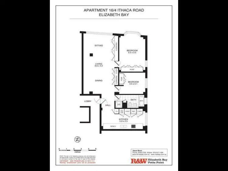 Fifth view of Homely apartment listing, 16/4 Ithaca Road, Elizabeth Bay NSW 2011