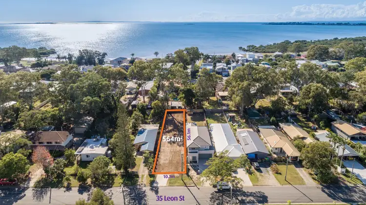 Main view of Homely land listing, 35 Leon Street, Thorneside QLD 4158