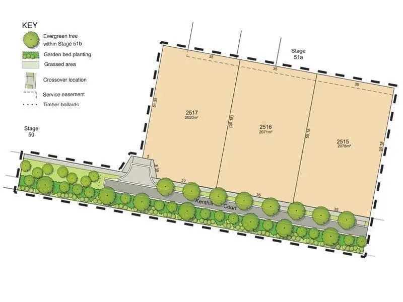 Main view of Homely land listing, Kenthill Court, Sunbury VIC 3429