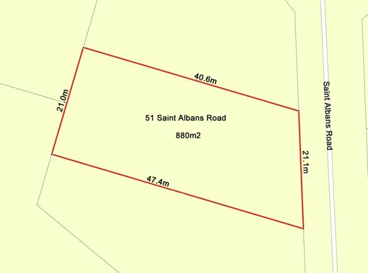 Main view of Homely land listing, 51 Saint Albans Road, Mount Louisa QLD 4814