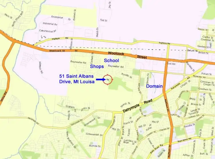Second view of Homely land listing, 51 Saint Albans Road, Mount Louisa QLD 4814