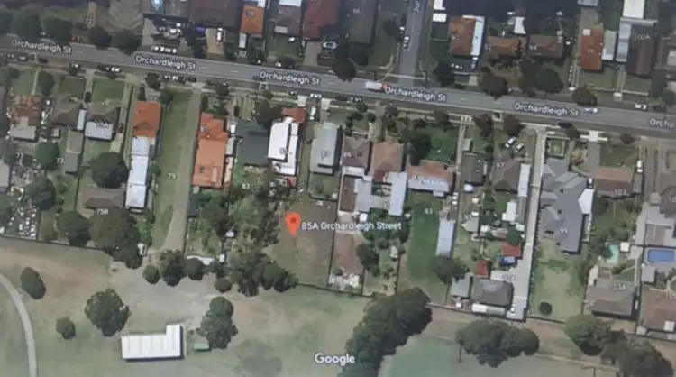 Main view of Homely land listing, 85A Orchardleigh Street, Yennora NSW 2161