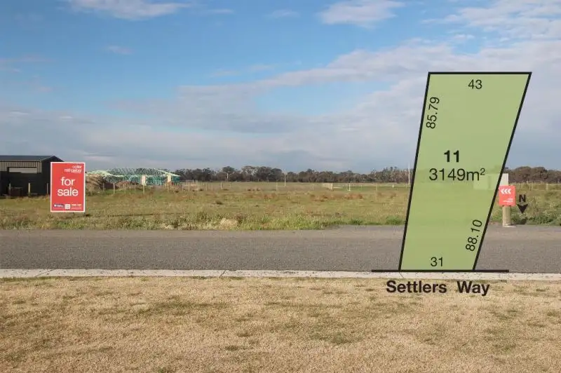 Main view of Homely land listing, Lot 11 (49) Settlers Way, Horsham VIC 3400