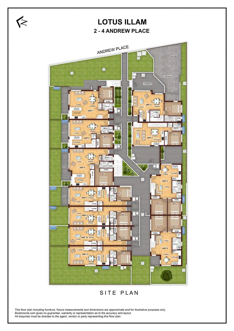Main view of Homely townhouse listing, 2-4 Andrew Place, Girraween NSW 2145