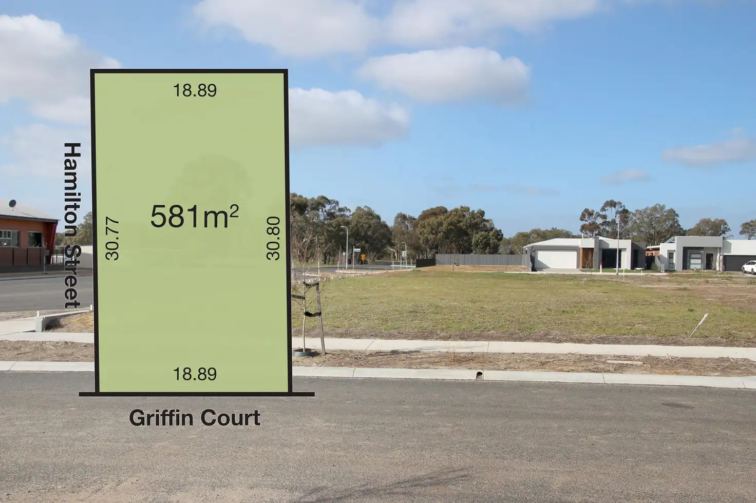 Main view of Homely land listing, 1 Griffin Court, Horsham VIC 3400
