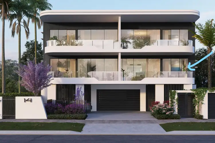 Third view of Homely apartment listing, 4/14 Bolton Street, Kirra QLD 4225