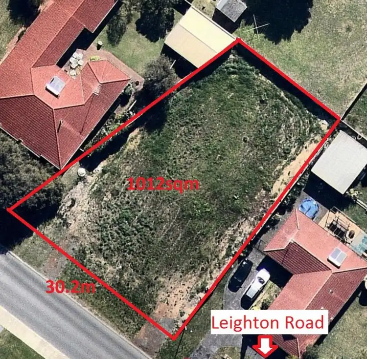 Main view of Homely land listing, 88 Leighton Road, Halls Head WA 6210
