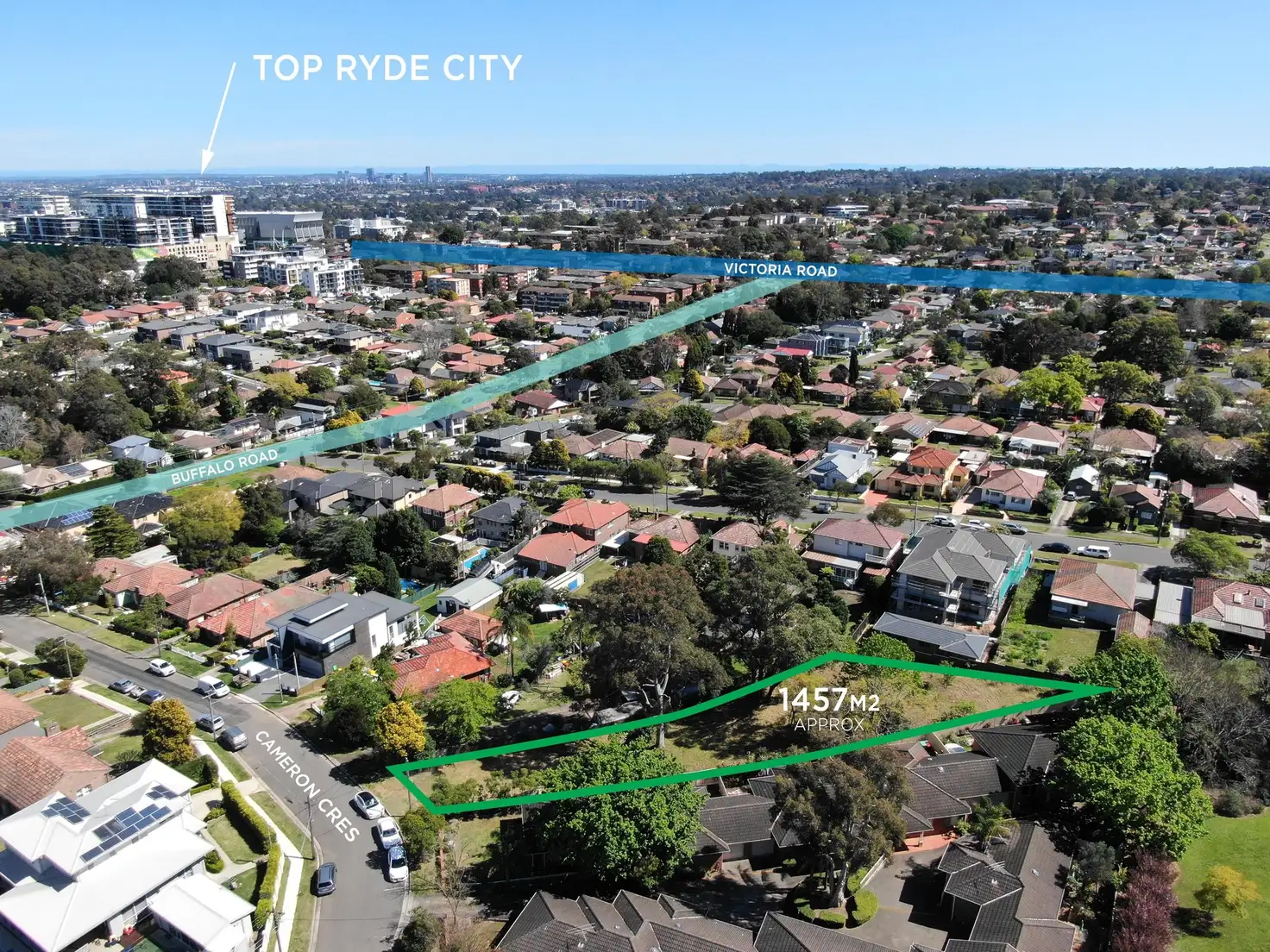 Main view of Homely land listing, 16 Cameron Crescent, Ryde NSW 2112