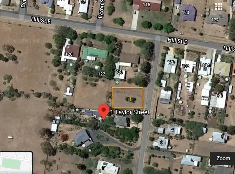 Main view of Homely land listing, 1 Taylor Street, Pittsworth QLD 4356