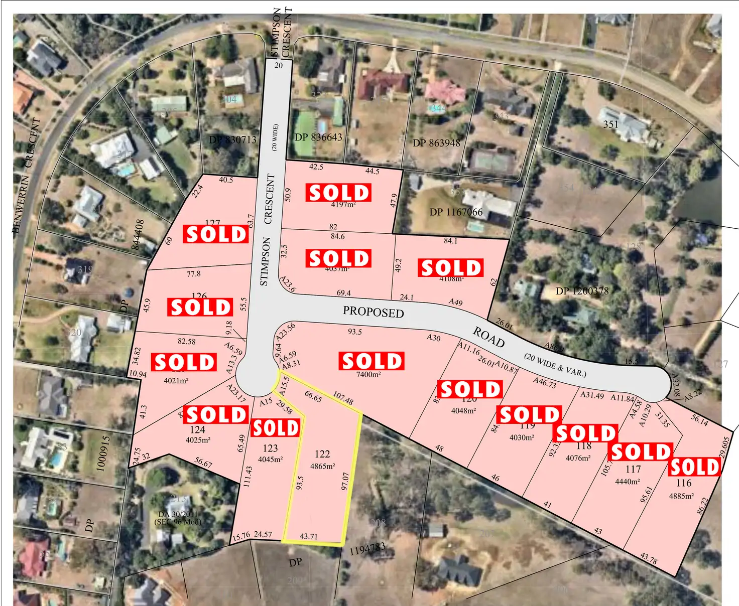 Main view of Homely land listing, 122 Stimpson Crescent, Grasmere NSW 2570