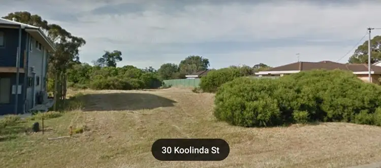 Main view of Homely land listing, 30 Koolinda, Falcon WA 6210