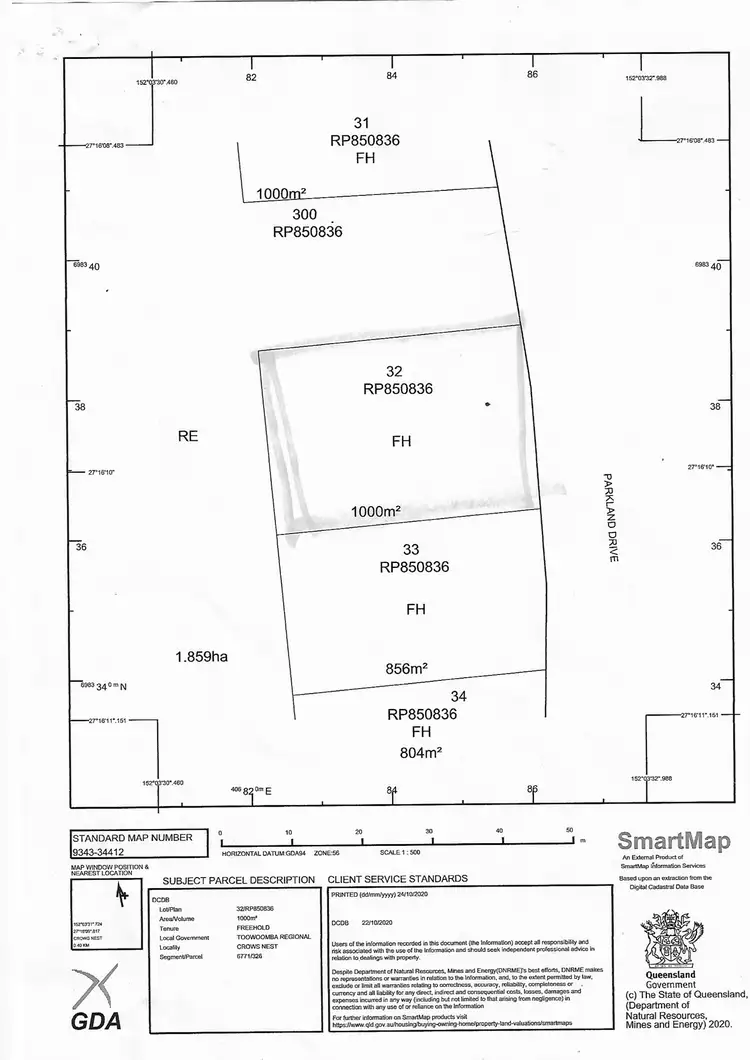 Fourth view of Homely land listing, 9 Parkland Drive, Crows Nest QLD 4355