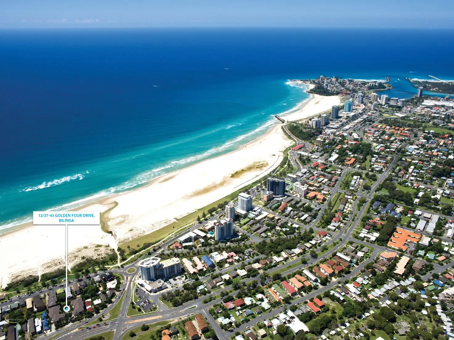 Main view of Homely unit listing, 12/37-43 Golden Four Drive, Bilinga QLD 4225
