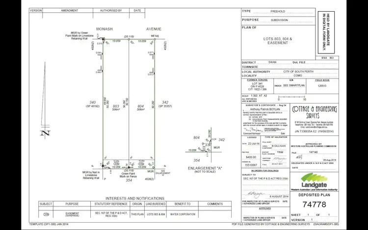 Second view of Homely land listing, 97a Monash Avenue, Como WA 6152