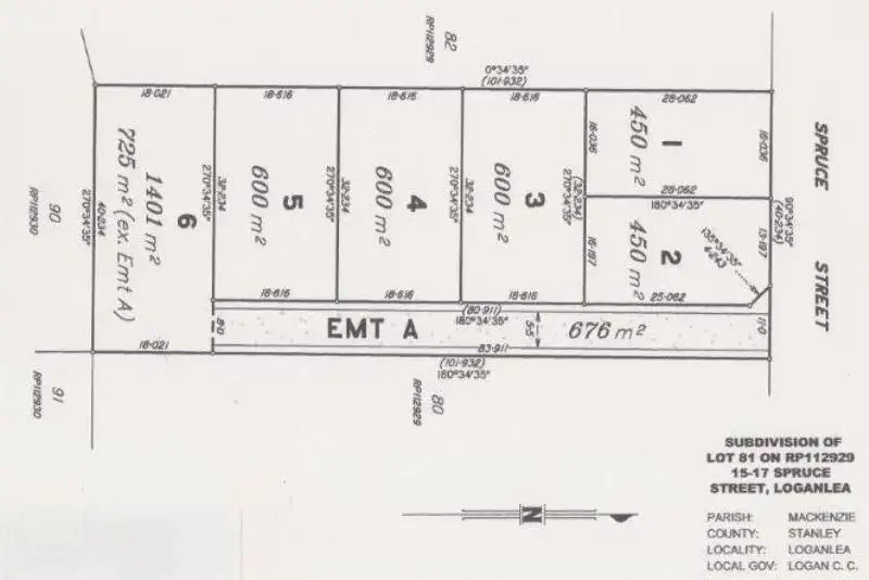 Main view of Homely land listing, 15-17 Spruce Street, Loganlea QLD 4131