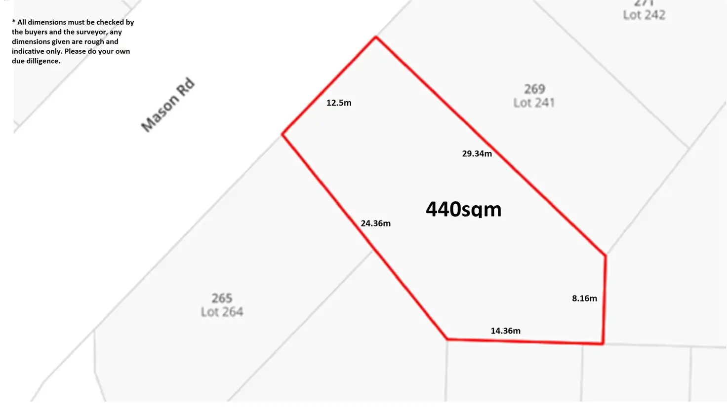 Main view of Homely land listing, 267 Mason Road, Piara Waters WA 6112