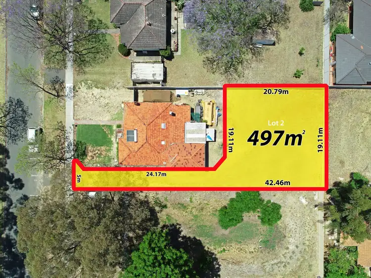 Third view of Homely land listing, 80 Balmoral Street, East Victoria Park WA 6101