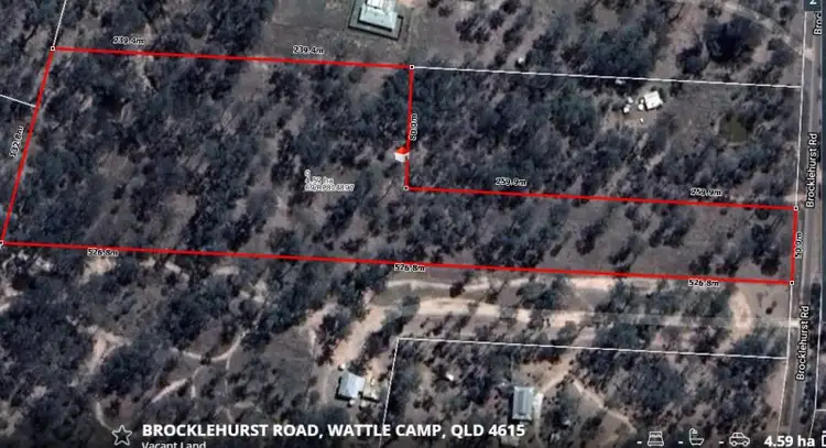 Fifth view of Homely land listing, Lot 69 Brocklehurst Road, Wattle Camp QLD 4615