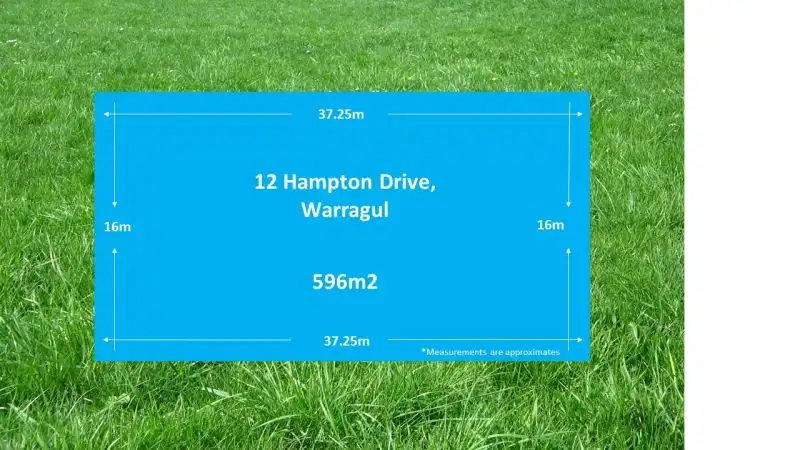 Main view of Homely land listing, 12 Hampton Drive, Warragul VIC 3820