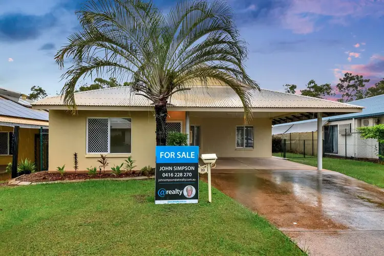 Main view of Homely house listing, 20 Pritchardia Circuit, Durack NT 830
