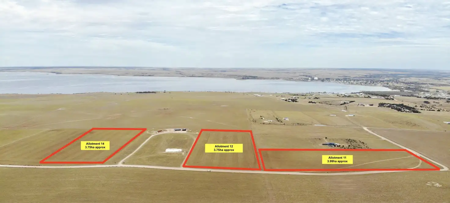 Main view of Homely land listing, 11, 12 & 14 Wheaton Drive, Streaky Bay SA 5680