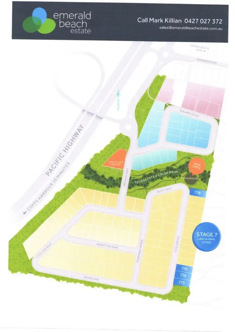 Lot 774 Como Avenue, Emerald Beach NSW 2456