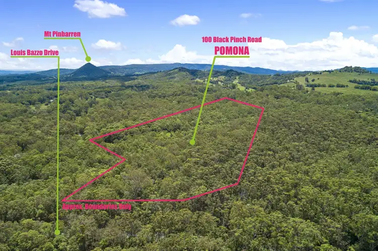 Second view of Homely land listing, 100 Black Pinch Road, Pomona QLD 4568