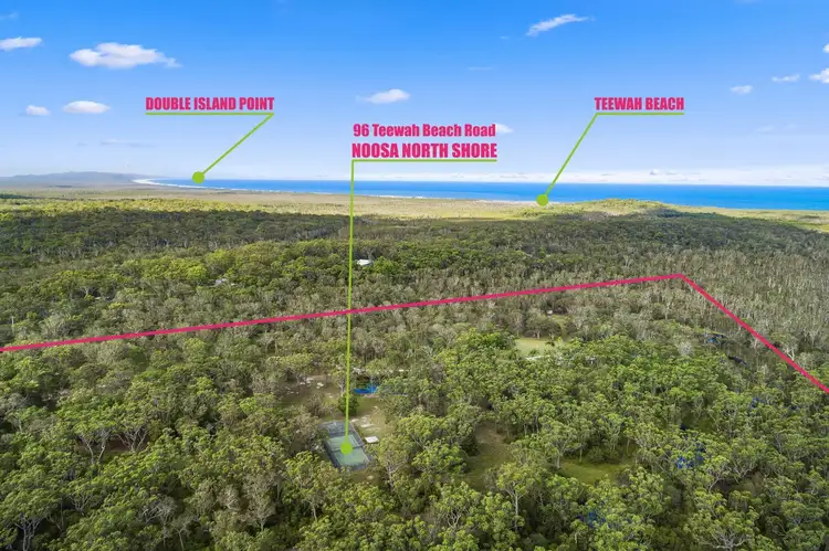 Second view of Homely rural property listing, 96 Teewah Beach Road, Noosa North Shore QLD 4565