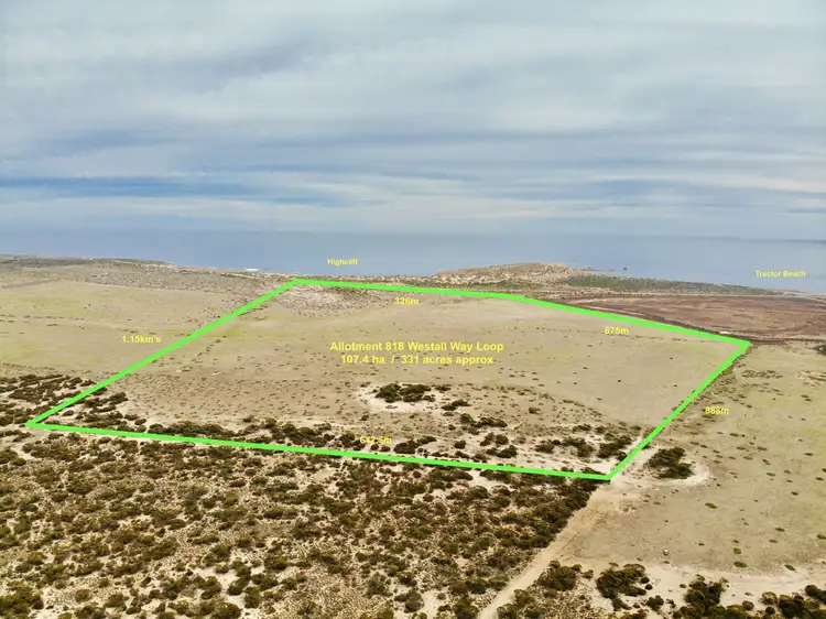 Third view of Homely land listing, COASTAL ALLOTMENTS Westall Way Loop, Streaky Bay SA 5680