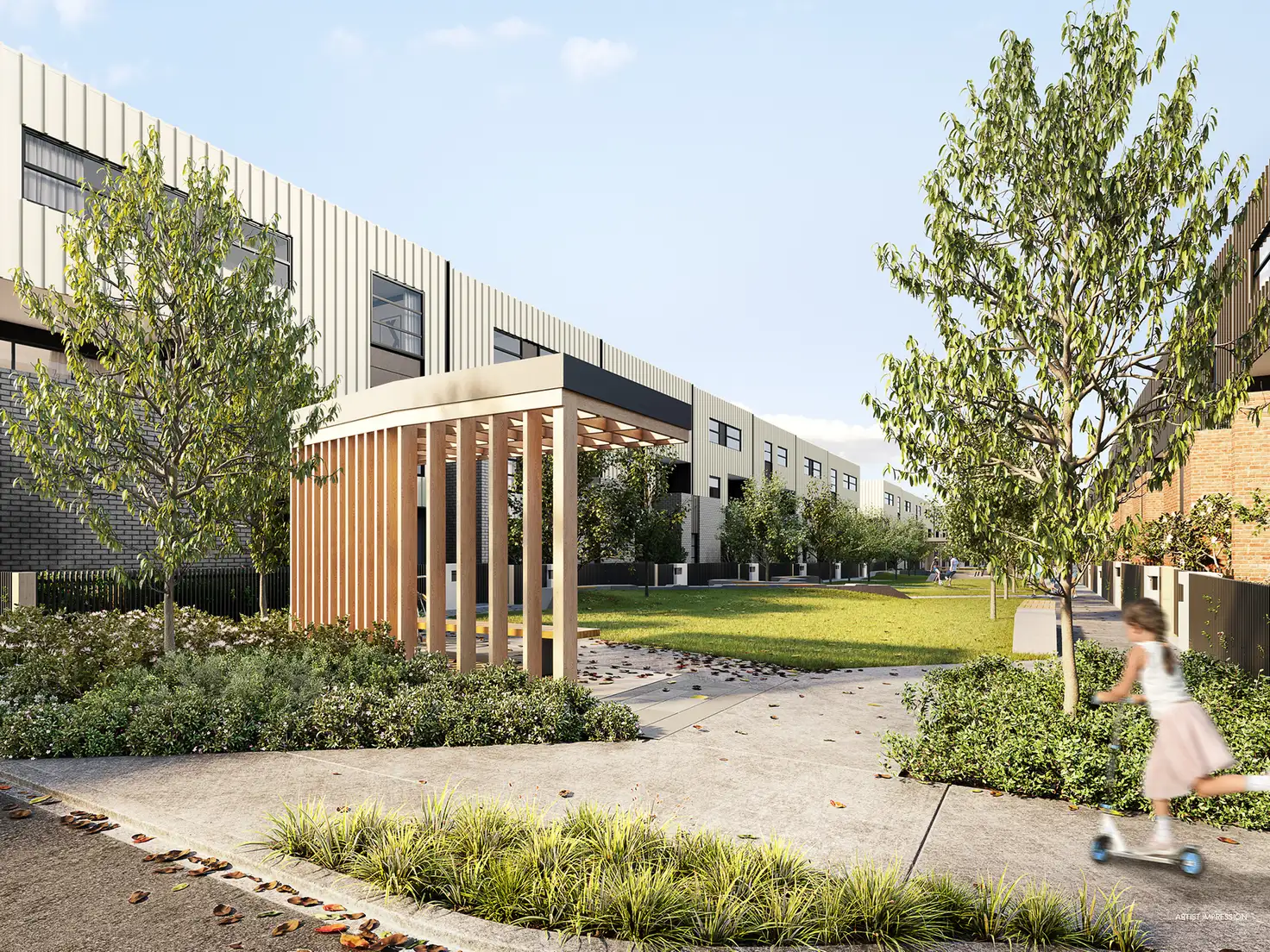 Main view of Homely townhouse listing, Lot 100/430 Blackshaws RD, Altona North VIC 3025