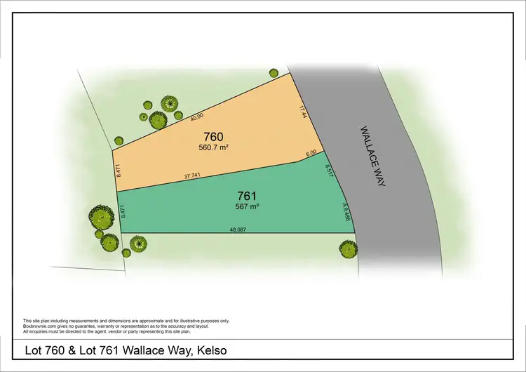 Main view of Homely land listing, Lot 761, 24 Wallace Way, Kelso NSW 2795