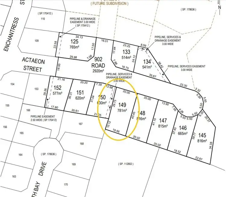 Third view of Homely land listing, Lot 149 Actaeon Street, Rokeby TAS 7019