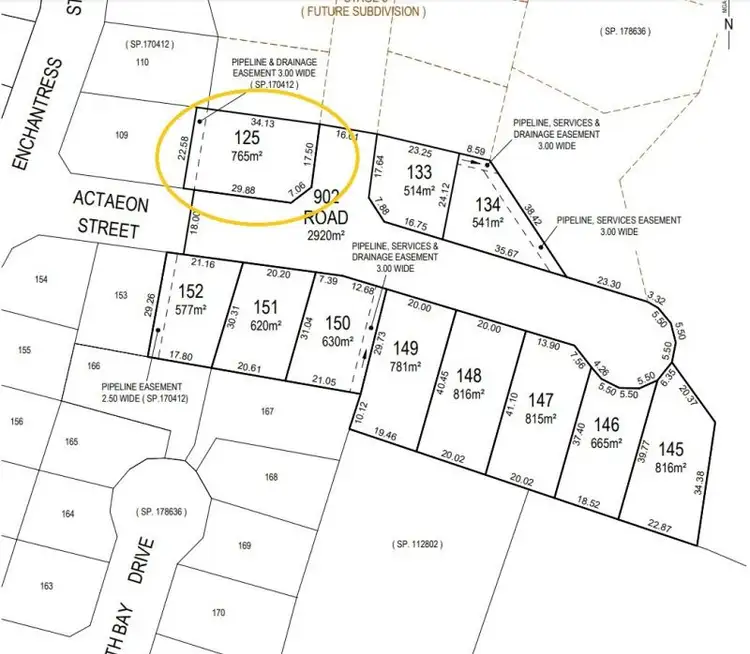 Fourth view of Homely land listing, Lot 125 Actaeon Street, Rokeby TAS 7019
