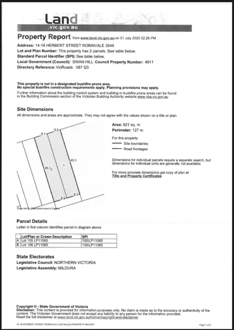 Sixth view of Homely house listing, 14-18 Herbert st, Robinvale VIC 3549