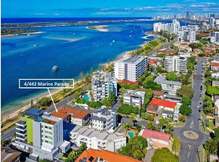 Main view of Homely unit listing, 4/442 Marine Parade, Biggera Waters QLD 4216