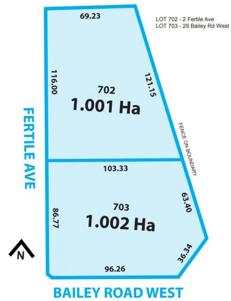 Main view of Homely land listing, 29 Bailey Road West, Two Wells SA 5501