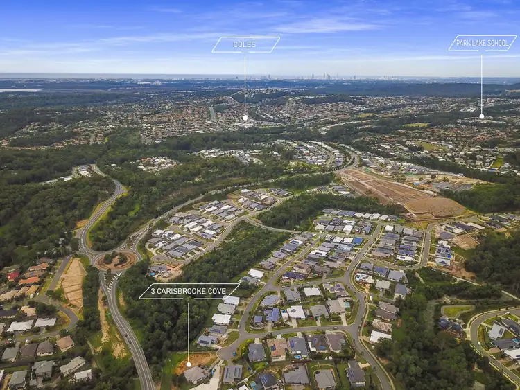 Second view of Homely land listing, 3 Carisbrooke Cove, Maudsland QLD 4210