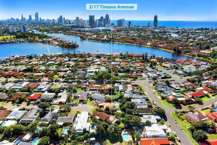 Second view of Homely house listing, 2/17 Timana Avenue, Mermaid Waters QLD 4218