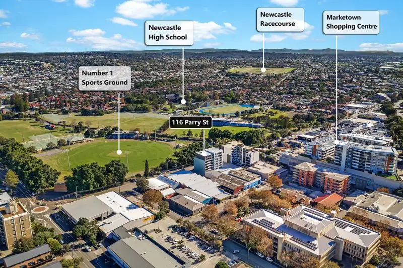 Main view of Homely studio listing, G01/116 Parry Street, Newcastle West NSW 2302