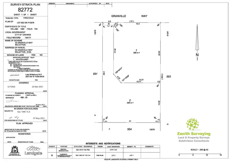 Sixth view of Homely land listing, 33 Granville way, Willetton WA 6155