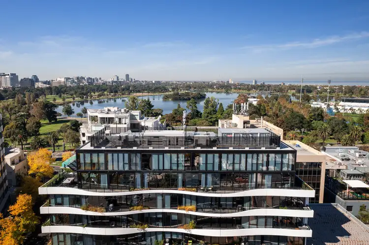 Main view of Homely apartment listing, 801/74 Eastern Road, South Melbourne VIC 3205