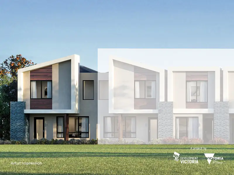 Main view of Homely townhouse listing, Lot 318/Cnr Bridge Road & Coxon Street, Officer VIC 3809