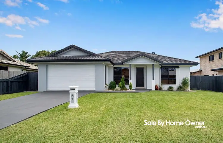 Second view of Homely house listing, 4 Mussett Court, Glenella QLD 4740