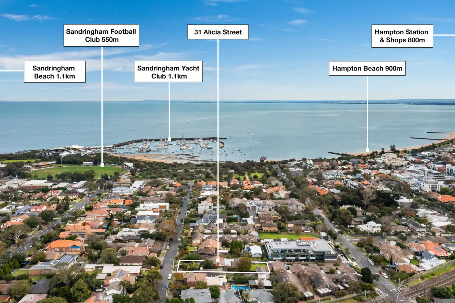 Main view of Homely house listing, 31 Alicia Street, Hampton VIC 3188