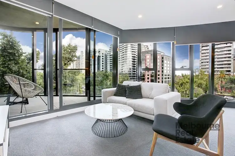 Third view of Homely apartment listing, 302/555 St Kilda Road, Melbourne VIC 3004