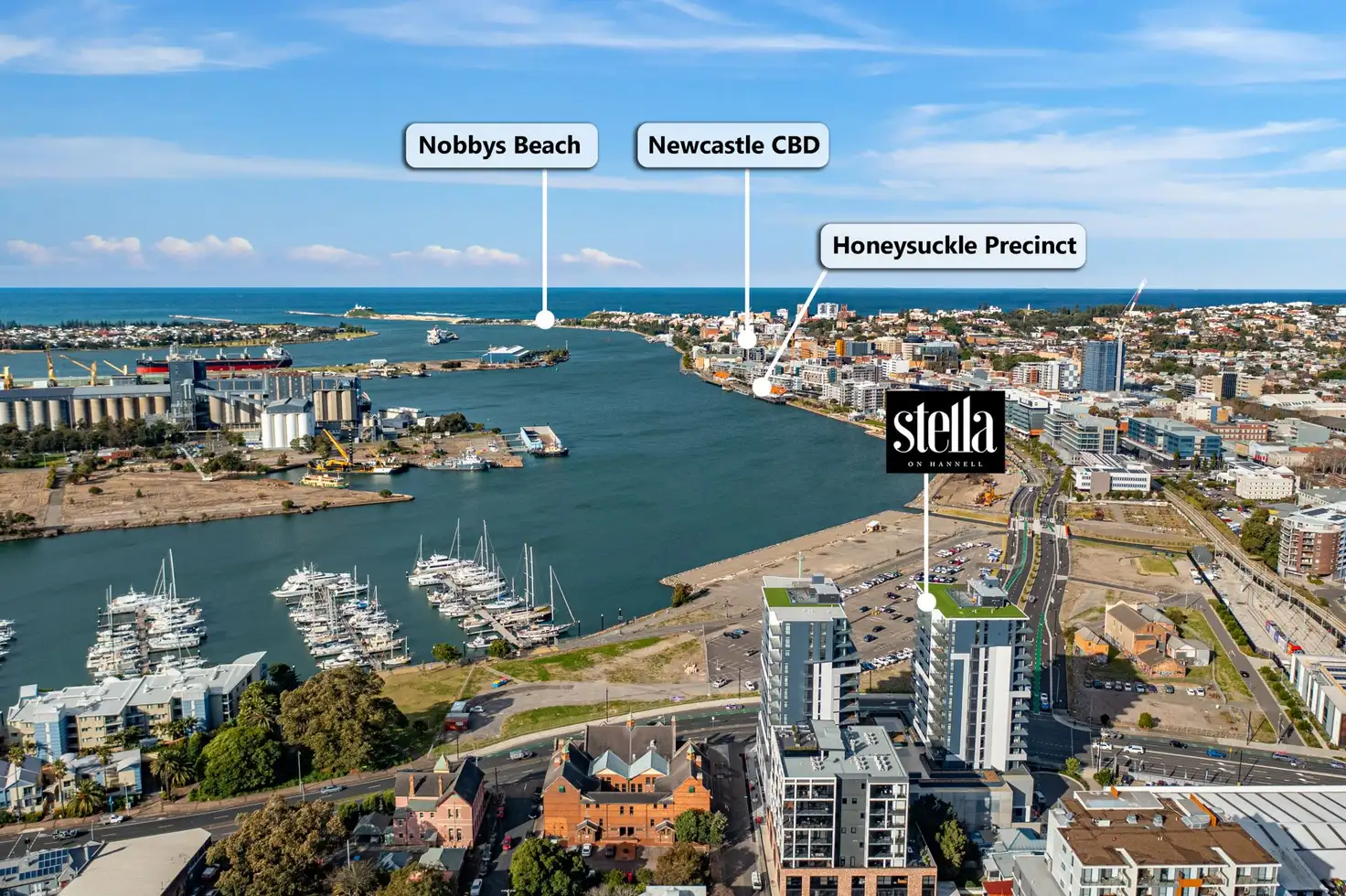 Main view of Homely apartment listing, 1408/11 Dangar Street, Wickham NSW 2293