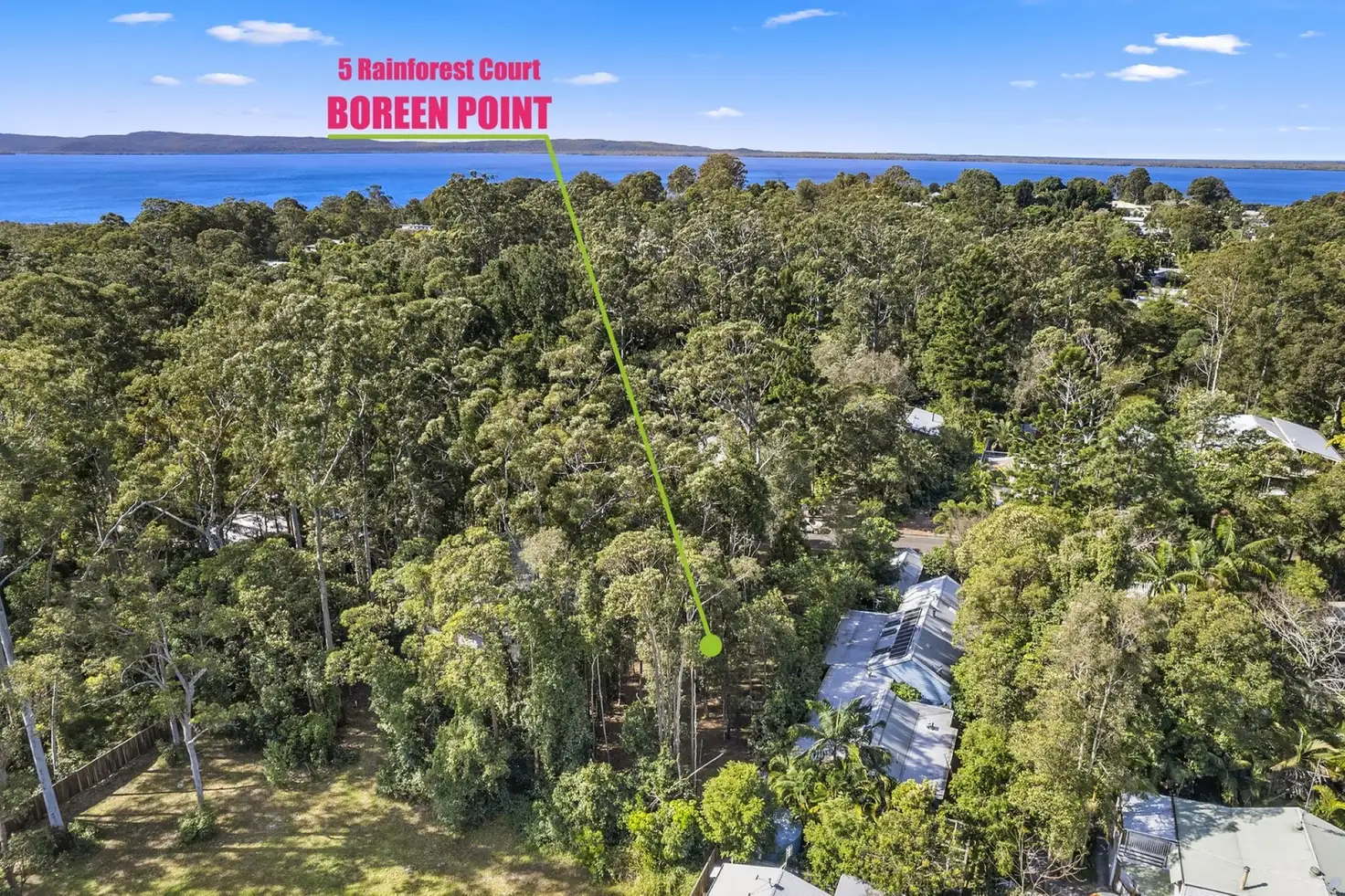 Main view of Homely land listing, 5 Rainforest Court, Boreen Point QLD 4565