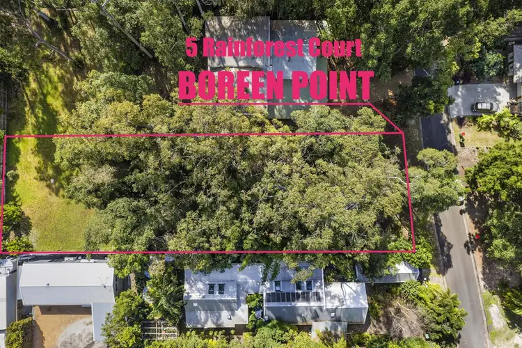 Third view of Homely land listing, 5 Rainforest Court, Boreen Point QLD 4565