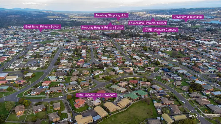 Second view of Homely unit listing, 2/16 Bishops Drive, Newnham TAS 7248